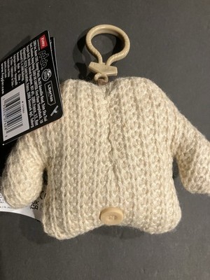 Fuggler Funny Ugly Monster Keychain Plush Keyring Mr Needles Tan