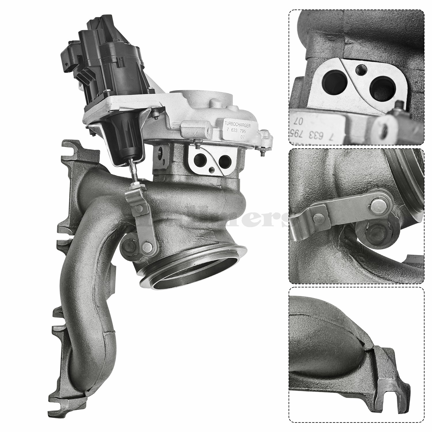 11657625161 Turbo Turbocharger for 2014-2017, 2019-2020 BMW i8 1.5L I15 I12