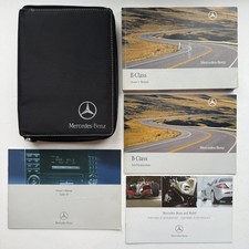 MERCEDES B CLASS OWNERS MANUAL HANDBOOK 2008 PRINT - WALLET PACK 2008 - 2011