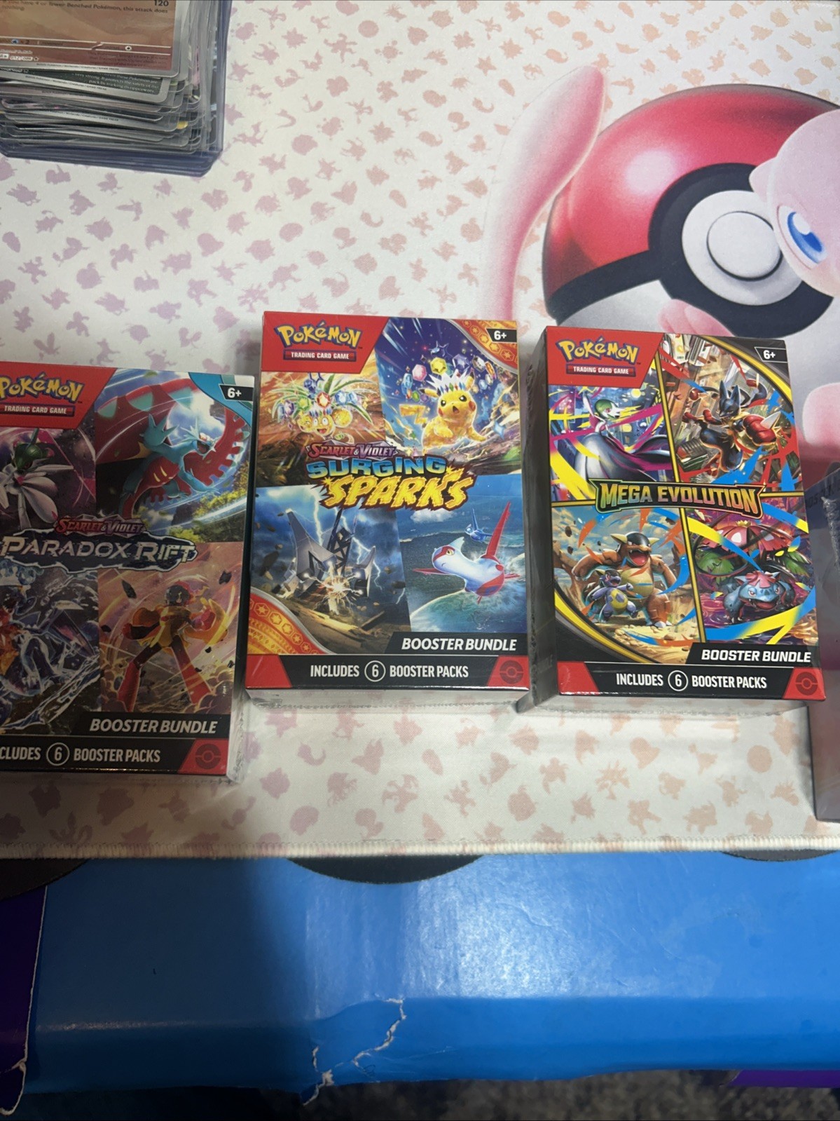 Pokemon Booster Bundle Lot Sealed 6 total bundles 