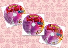 3 KARAOKE CD G DISCS PARTY HITS VOL 3 SET 5012 CDS OLDIES CHARTBUSTER POP ROCK