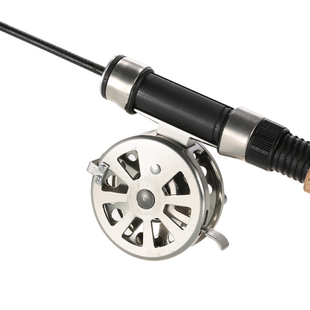 Fly Fishing Reel Right Handed Aluminum Alloy Smooth Ice Fishing Reels Fly Reels