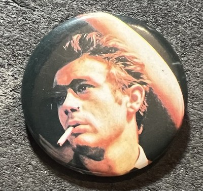 VINTAGE 1 3/4  JAMES DEAN PICTURE PINBACK MINT CONDITION