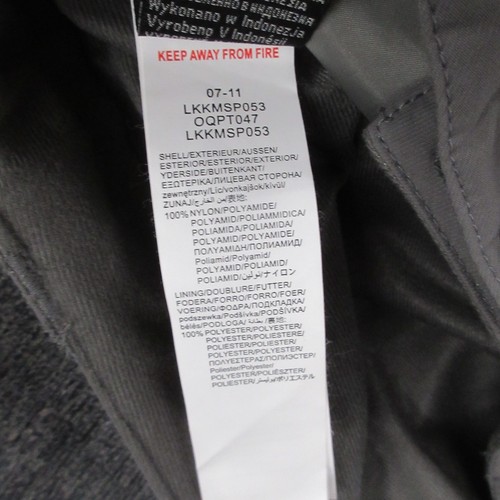 Quicksilver Snow Pants Mens XL Utility 5K 5.000 mm Gray Waist Adjuster - Picture 13 of 14