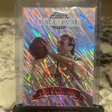 Larry Bird 2012 Press Pass Legends Edition HOF On Card Auto 1/5