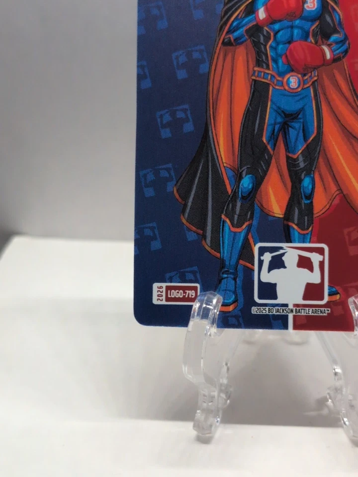 2026 Боевая Арена Бо Джексона DUNKER Джон Старкс #ЛОГОТИП-719 Драка с Логотипом! 🔥🏀 - Изображение 4 из 4