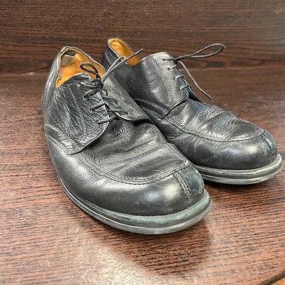 Sandro Moscoloni Men's Vineyard Derby Shoes Size 12W Black Leather Comfort Lace