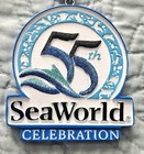 Seaworld 2019 Pass Holder Member Christmas Tree 55th Celebration Ornament  — photo 3