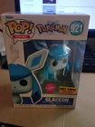 Funko Pop Vinyl Glaceon #921 Pokémon FLOCKED Exclusive NEXT DAY SHIPPING