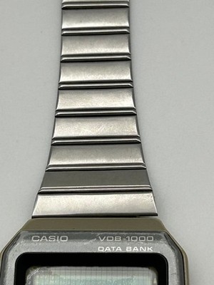 CASIO DATA BANK VDB-1000 Touch Screen Watch 80s Japan | eBay
