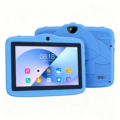 GMS Android 7 Inch IPS Tablet 8GB+64GB ROM Educational Learning Tablet For Kids