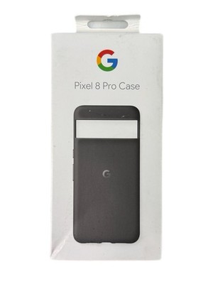 Genuine Official Google Pixel 8a Case Cover - Obsidian (Black)