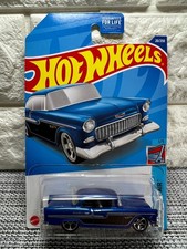 Hot Wheels Chevy Bel Air 15 55 Chevy 20250 Blue