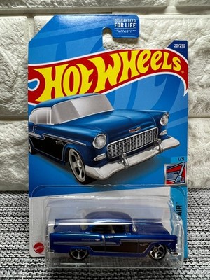 Hot Wheels Chevy Bel Air 1/5 '55 Chevy 20/250 Blue