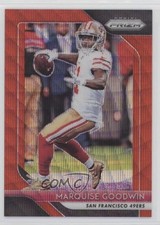 2018 Panini Prizm Red Wave Prizm 8/149 Marquise Goodwin #29 e6p