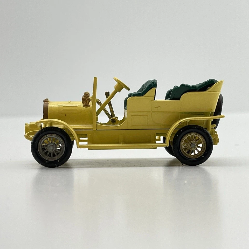 Vintage 1904 Yellow Spyker Veteran Models of Yesteryear Y-16 Boxed By Lesney - Image 3 of 4
