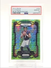 CJ STROUD 2023 PANINI PRIZM ROOKIE NEON GREEN PULSAR RC PSA 10 Q2756