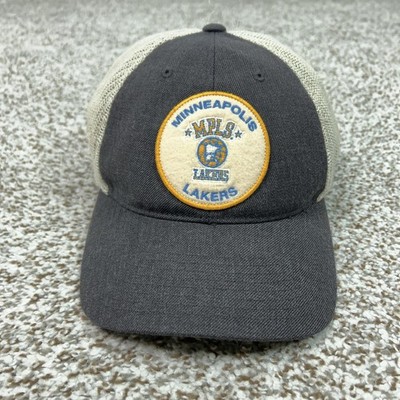 Minneapolis Lakers Hat Cap Snap Back Mens One Size NBA Basketball Mitchell Ness