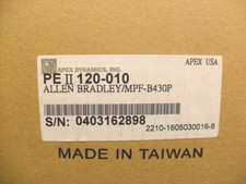 PE II 120-010 - APEX DYNAMICS 10:1 Ratio, A-B MPF-B430P Factory Sealed Boxs