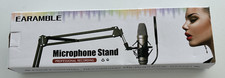Earamble Adjustable Desktop Microphone Stand, Mic Stand with Arm and Clamp, NEW 