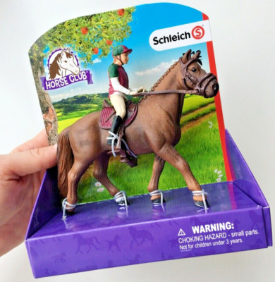 Schleich Eventing rider set 42288 HANOVERIAN Horse Club NEW RETIRED USA SELLER