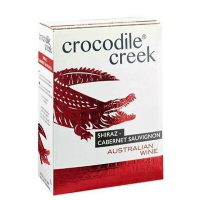 Crocodile Creek Shiraz / Cabernet Sauvignon 13,5% vol 300cl