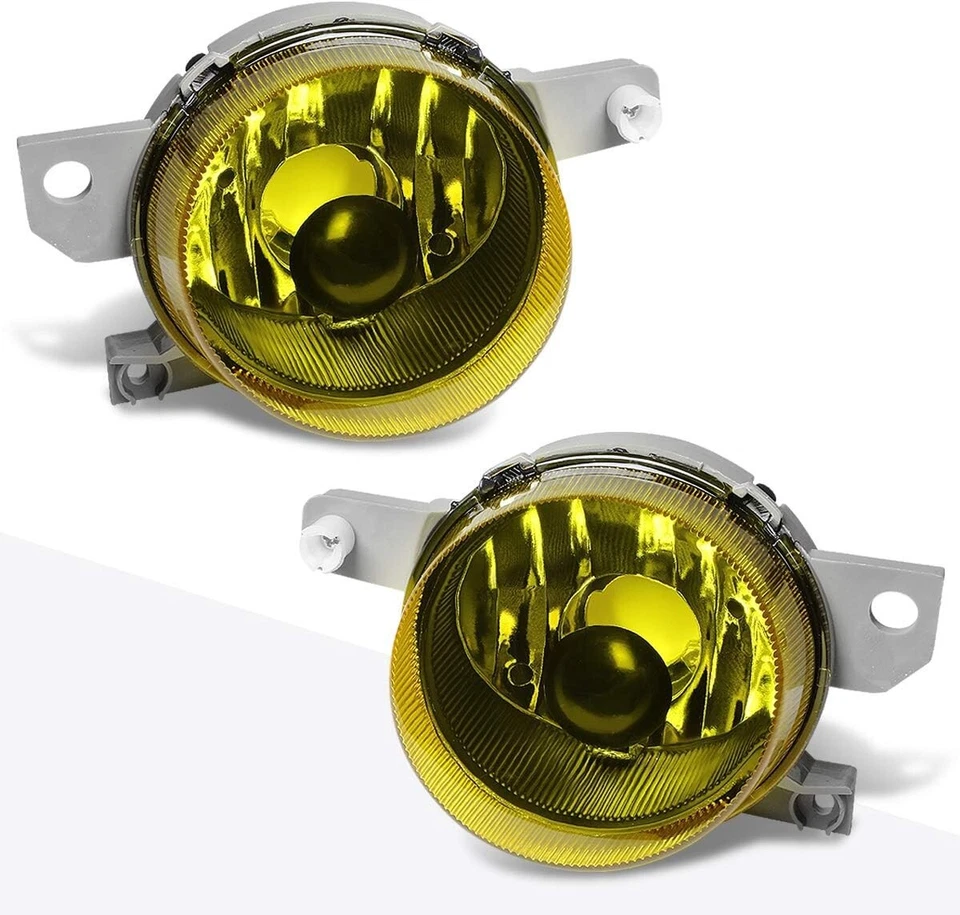 Luz antiniebla amarilla izquierda+derecha para parachoques delantero Honda Civic Del Sol 93-97 Foto 2 de 4