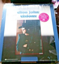 Elton John Visions CED Sealed New W/ Plastic Tears Embassy Home Entertainment