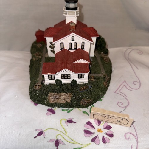 Grand Traverse Michigan 191 Harbour Lights 1997 Lighthouse COA Limited Box - Picture 5 of 10