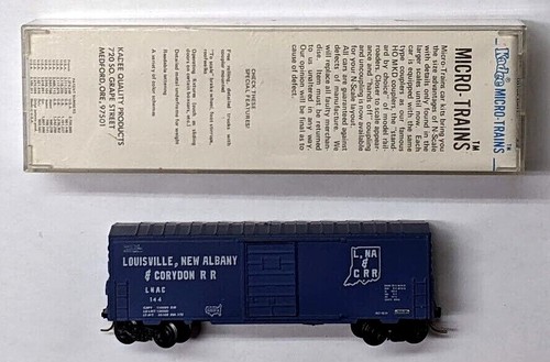 MTL Micro-Trains 24314 (24080) Louisville Nuevo Albany Corydon LNAC 144 BL WPI | Zustand: New