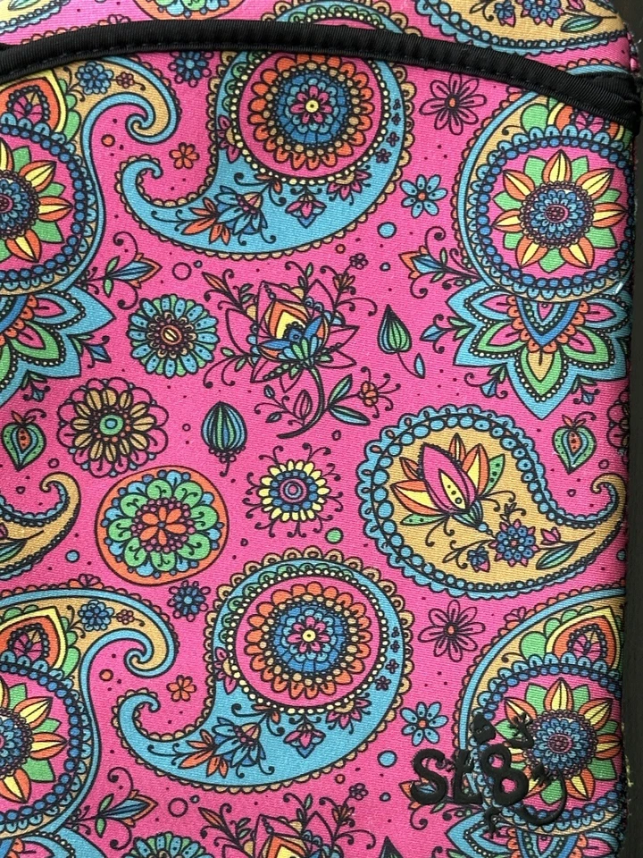 Capa para Tablet IPAD SL8 Multi-Reversível Neoprene, Paisley Rosa também IPAD AIR - Imagem 2 de 4