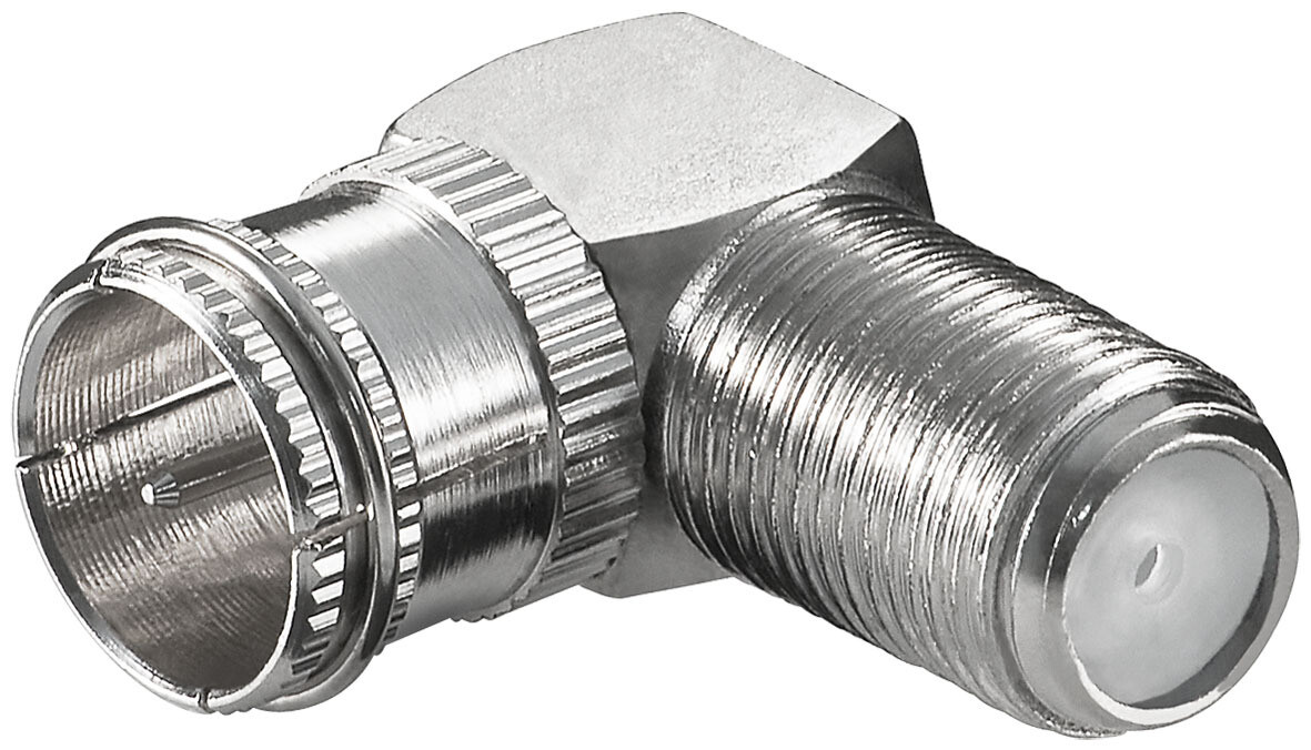 Verbinder:f-quick-stecker>f-kupplung,90°; We 1132 W (f-male Quick<>