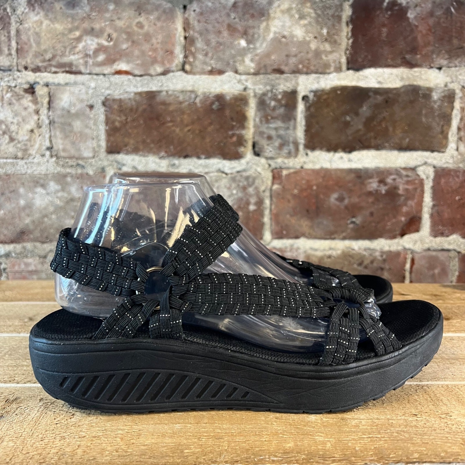 Corkys Clear Stone Strappy Sandals main image 0