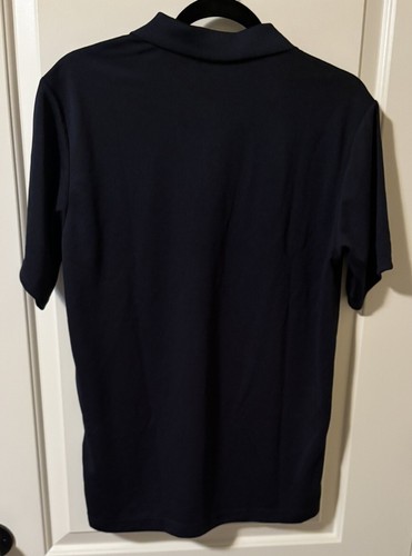 Nautica Boy's School Uniform Performance Polo Shirt XL 18/20 Husky UPF50+ Navy - Picture 2 of 5