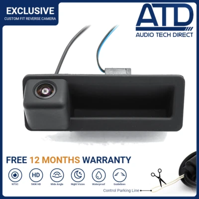Caméra Arrière Pour BMW X1 E84 X5 E70 X6 E71 E72 Poignée De Coffre 720p AHD NTSC - Photo 1/4