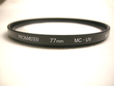 Promaster 77mm MC-UV filter for Nikon, Canon, Sigma, Sony, Tokina,Fuji,Tamron