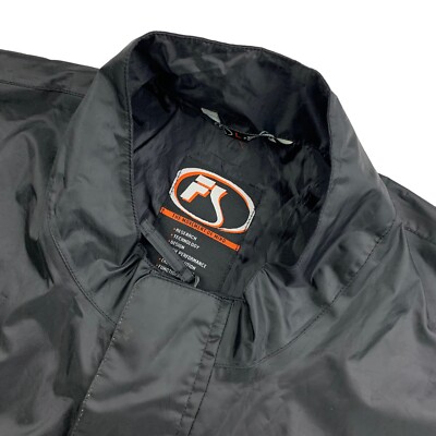 Fieldsheer Men s Full Zip Phoslite Motorcycle Jacket Black   Large