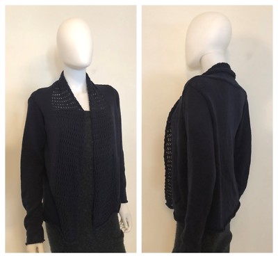 PREMISE OPEN DRAPE FRONT CARDIGAN SWEATER Sz M NWT