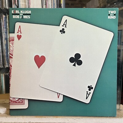 [JAZZ/FUNK]~EXC LP~BOB JAMES~EARL KLUGH~Two Of A Kind~[Original 1982~CAPITOL~Iss