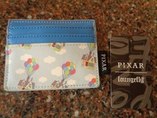 Disney Loungefly Up House Ballons Cardholder ID Wallet NWT Clouds Pixar