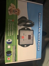 Wireless Electric Dog Fence Pet Containment System Shock 1 Collar In Ground US