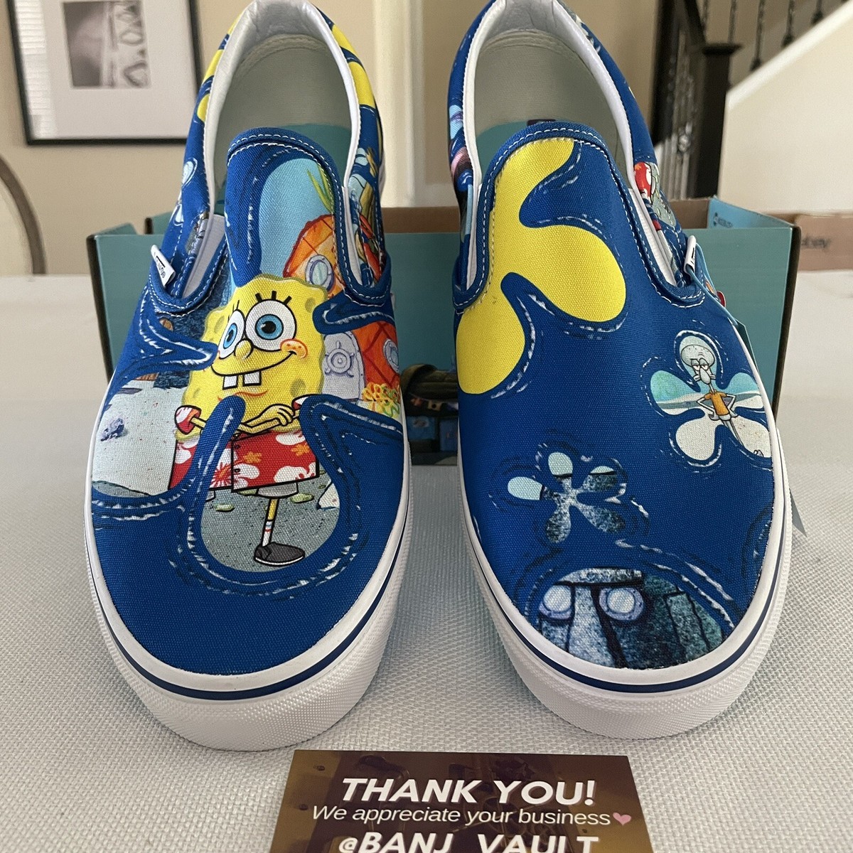 spongebob shoes mens
