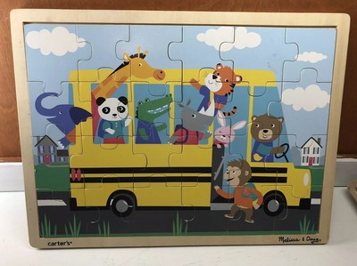 melissa and doug school bus puzzle