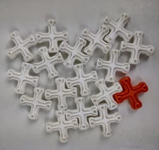 Loc-Line 49448  4 Way Cross Doll Armature 1/4" x 1-1/2" Lot of 17