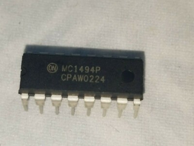 4(LOT) MC1494P DIP-16 LINEAR FOUR-QUADRANT MULTIPLIER 