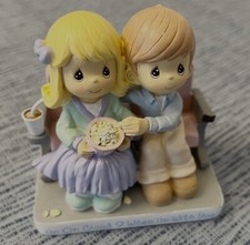 Precious Moments Fabulous Fifties Figurine ~ I'm on Cloud 9 ~ At the Movies