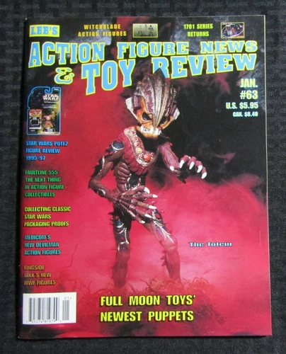 1997 ACTION FIGURE & TOY REVIEW Magazine #63 VG/FN 5.0 Full Moon Toys The Totem