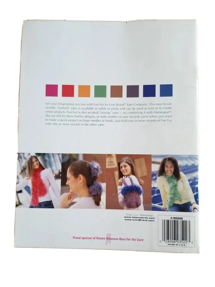 Easy Accessories Knit Crochet Pattern Booklet and HATS HATS HATS by Bernat 2 pc - Image 4 of 4