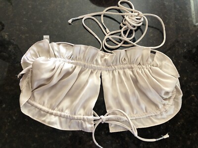 FREE PEOPLE Intimately Tan Halter Style Top Size S