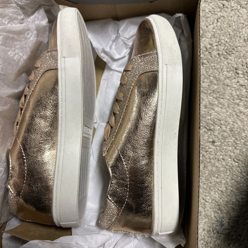 New!! Kenneth Cole REACTION Joey Women’s Sneakers, Rose Gold, Size US 5 - Picture 3 of 6